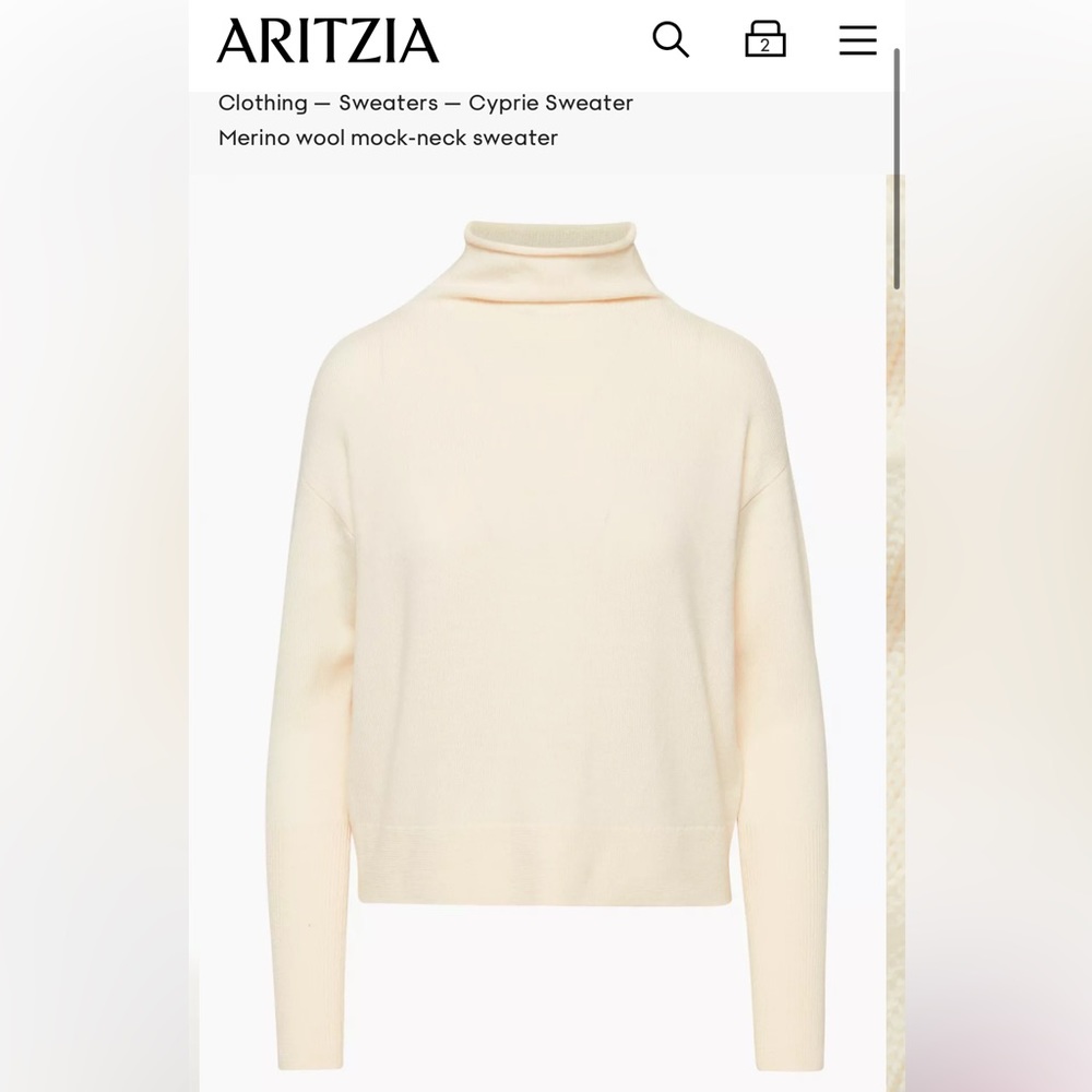 Wilfred Cyprie Sweater 100% Merino Wool
